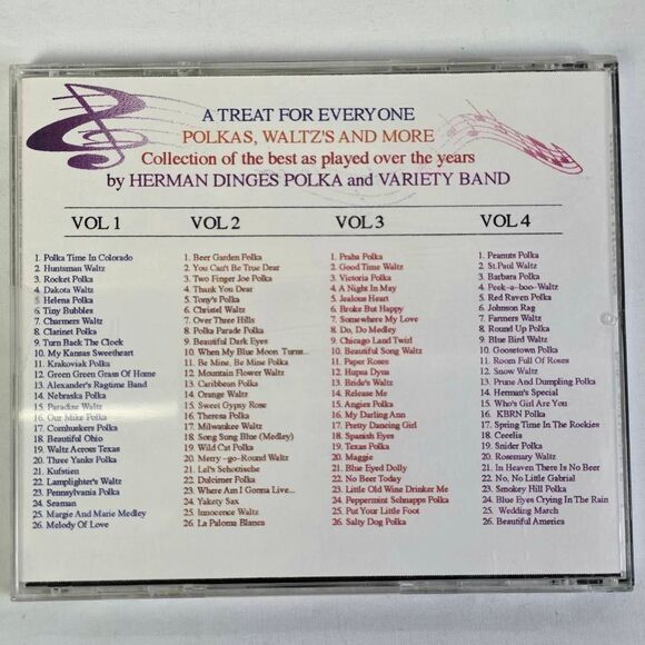 Herman Dinges Polka and Variety Band Vol. 3 CD - Picture 3 of 3